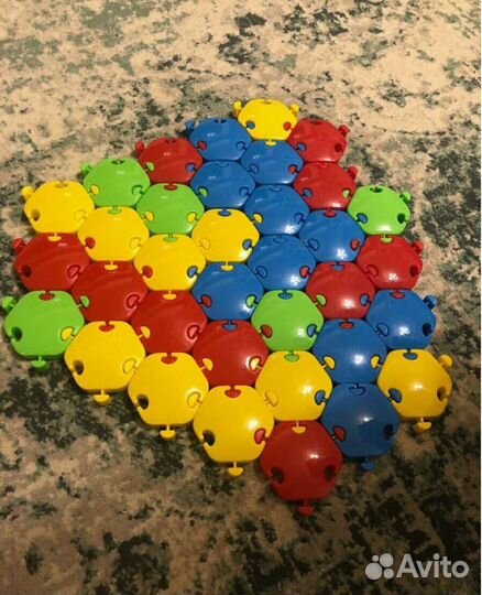 Напольная мозайка (40 деталей)