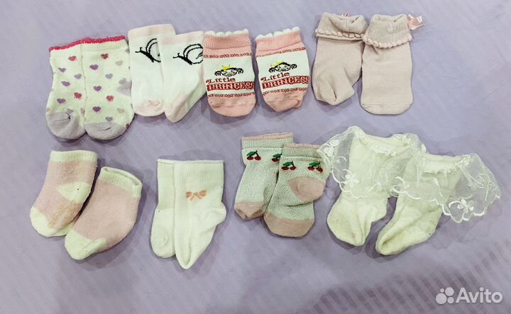 Пакет одежды для девочки от 0 до 8 месяцев