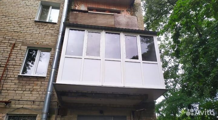 Остекление балкона