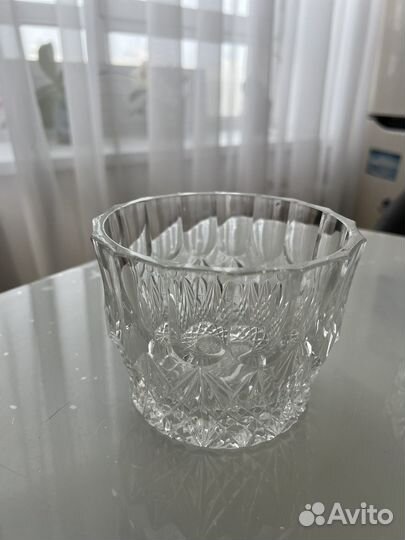 Ваза хрустальная