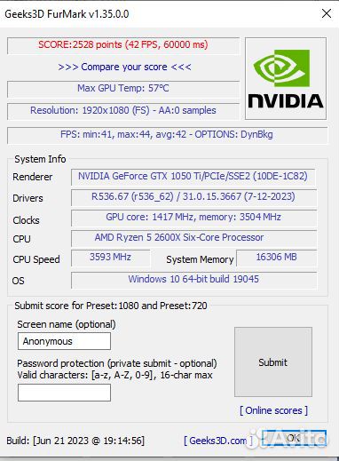 Видеокарта asus ROG strix GTX 1050 TI
