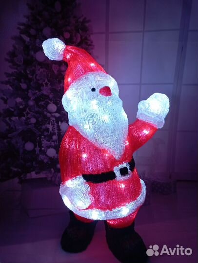 Светящийся Дед Мороз