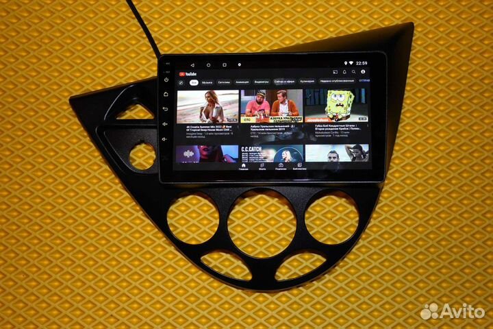 Магнитола ford focus 1 android 9 дюймов