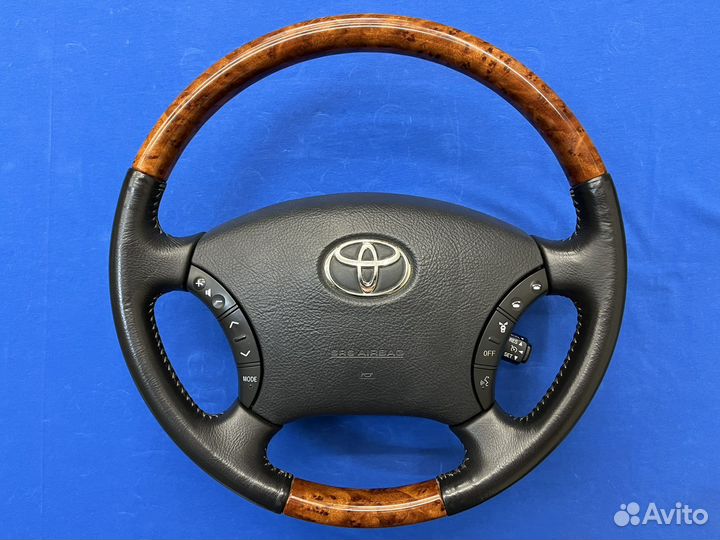 Руль с косточкой под дерево Toyota Lexus
