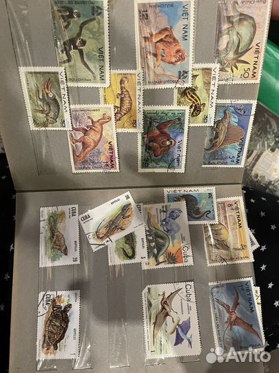 Альбом с почтовыми марками