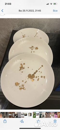 Набор столовой посуды на 6 персон новый