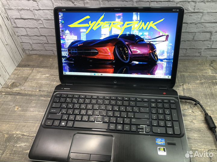 Игровой ноутбук HP i7/16Gb/SSD/2Видеокарты