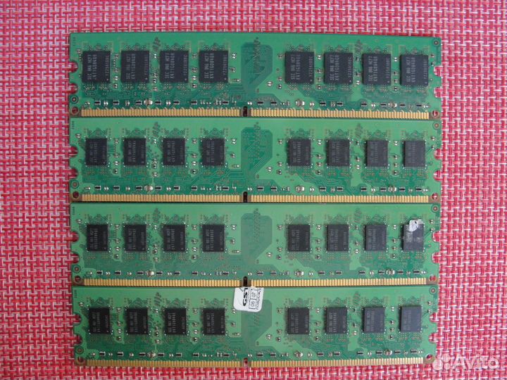 DDR2 2Gb 800Mhz CL6 каждая
