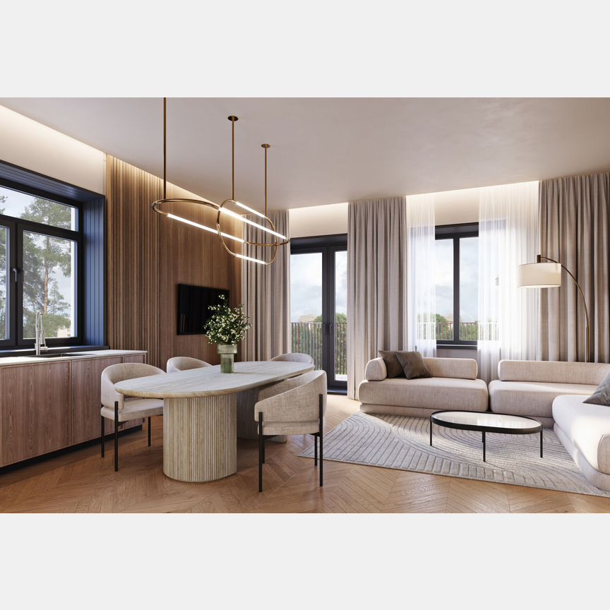 1-к. квартира, 45,7 м², 4/4 эт.