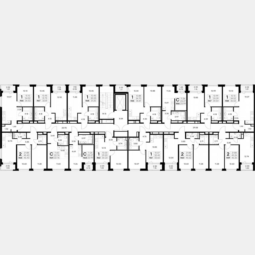 Квартира-студия, 24 м², 9/9 эт.