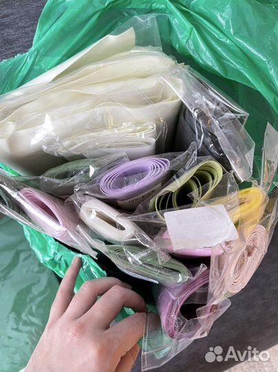 Фоамиран большой набор листай фото