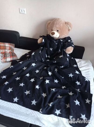 Плед с рукавами