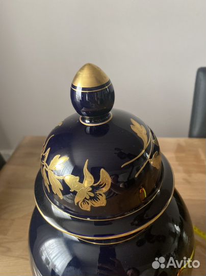 Ваза кобальт