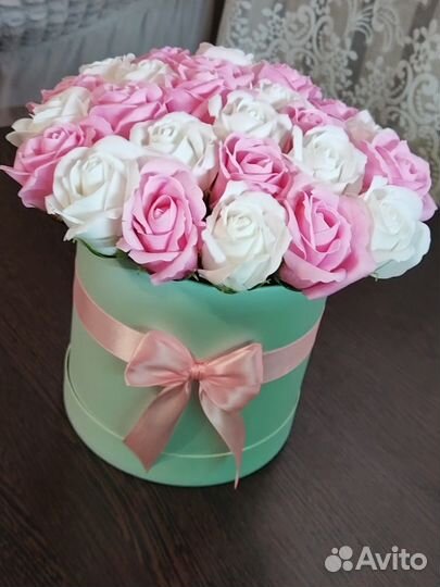 Букет цветов из мыла