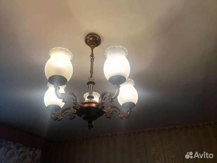Люстра потолочная СССР Бра