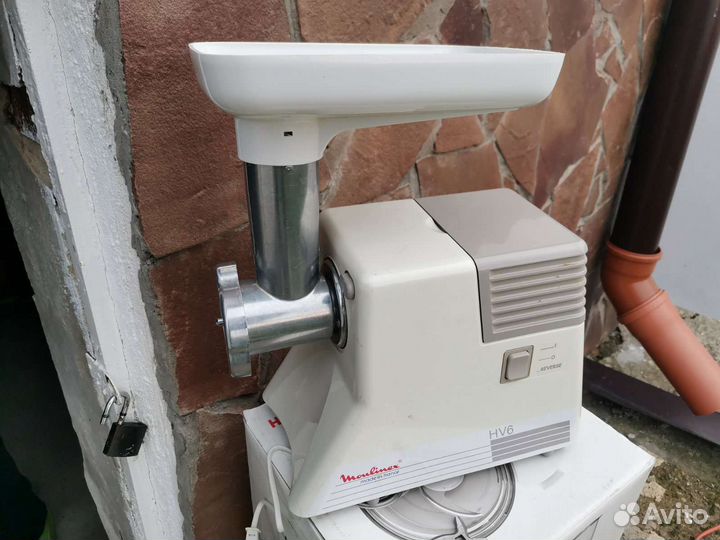 Мясорубка moulinex HV6