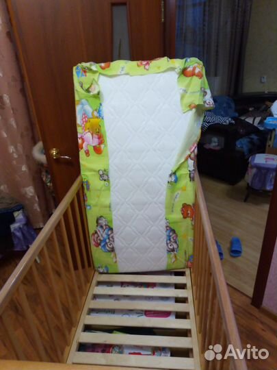 Кроватка детская + Матрас + Конверт