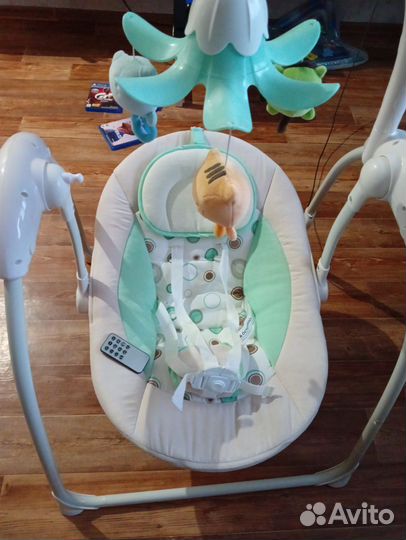 Детские электронные качели