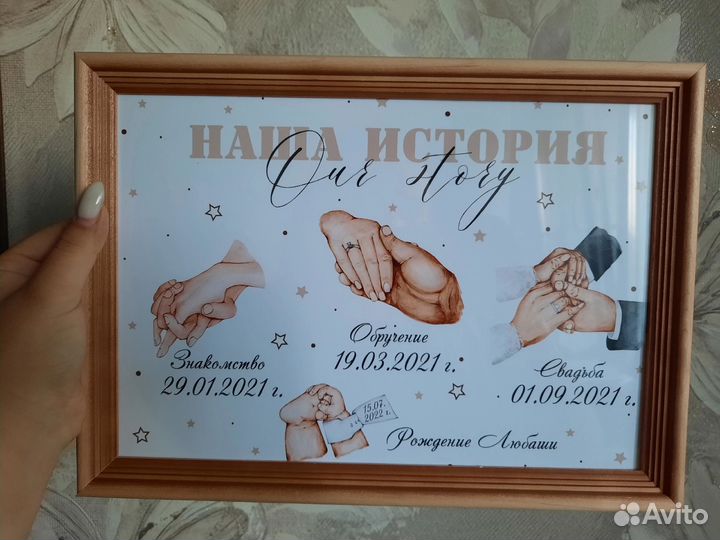 Семейный постер