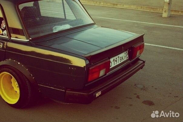 Спойлер ducktail 2.0 ваз 2101-07