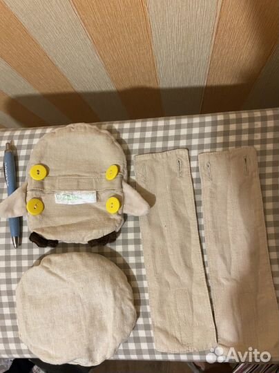 Пояс-грелка с вишневыми косточками от колик