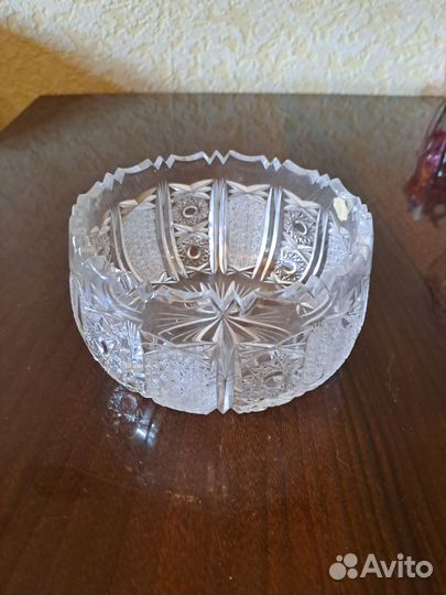 Вазы хрустальные гдр