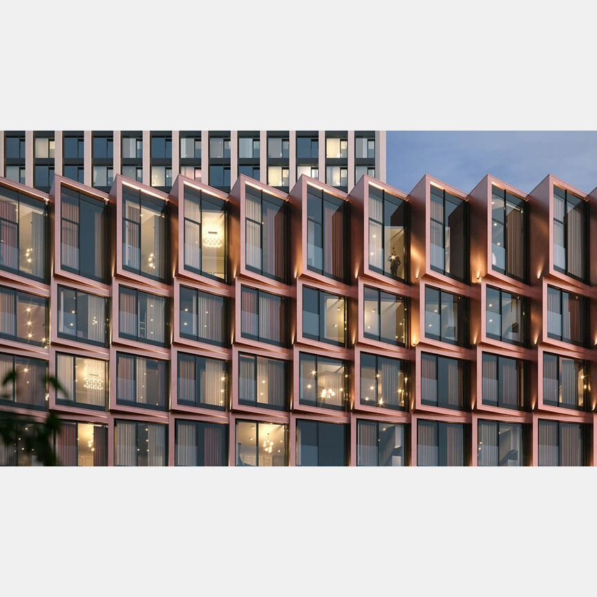 1-к. квартира, 61,5 м², 5/9 эт.