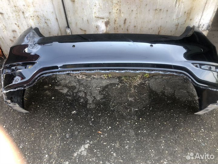 Задний бампер hyundai solaris 2017