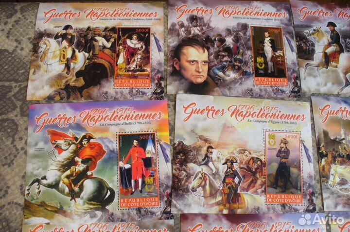 Война.наполеон-10 чистых больших блоков № 1