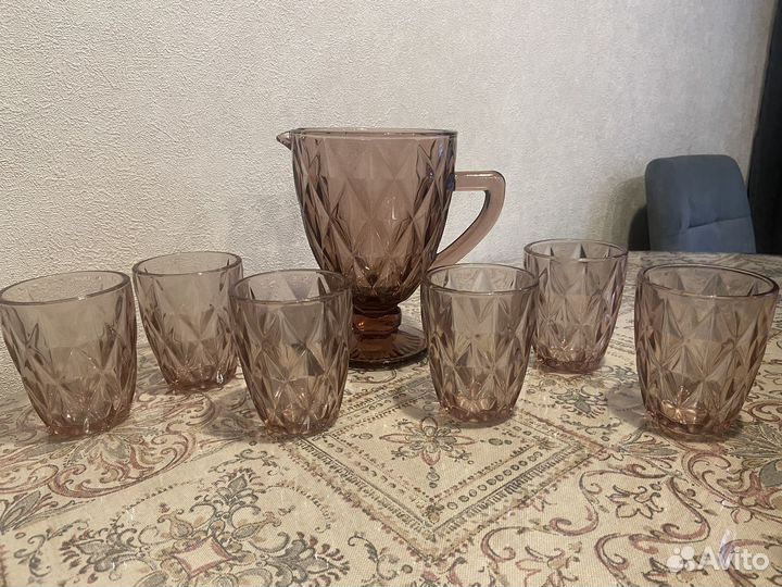 Кувшин +6 стаканов