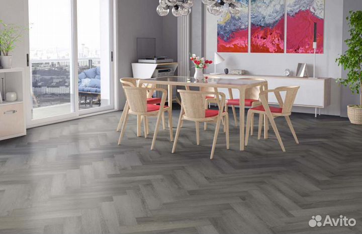 Виниловый Ламинат Fargo Parquet 4mm 33-2074-05 Дуб