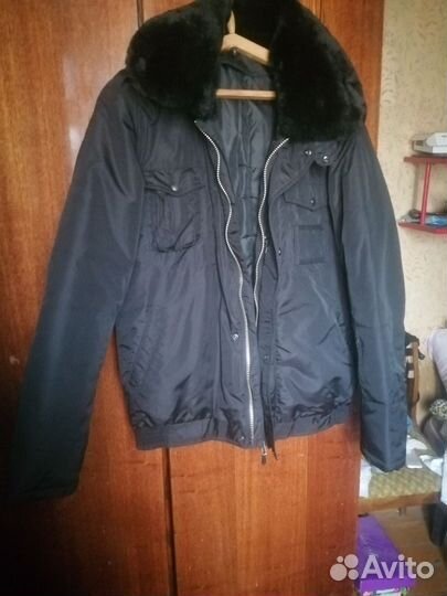 Куртка охранника. Пуховик. Теплая