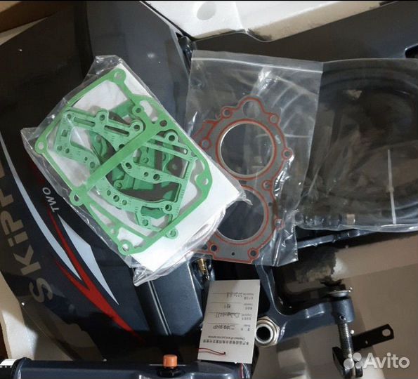 Лодочный мотор skipper 9,9 л.с. новый