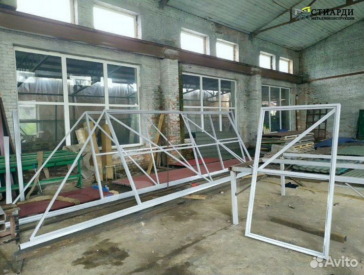 Откатные ворота под ключ