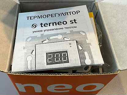 Терморегулятор terneo (welrok) st unic для теплого
