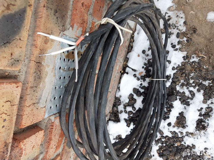 Кабель 4 жилы, alu, цена за весь