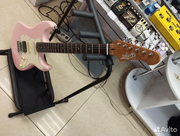 JET JS-400 PK R - электрогитара, Stratocaster