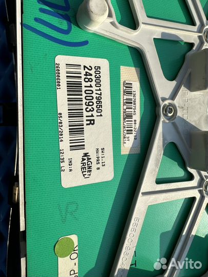 Щиток приборов Nissan Almera g15 АКПП