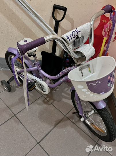 Детский велосипед для девочки 16