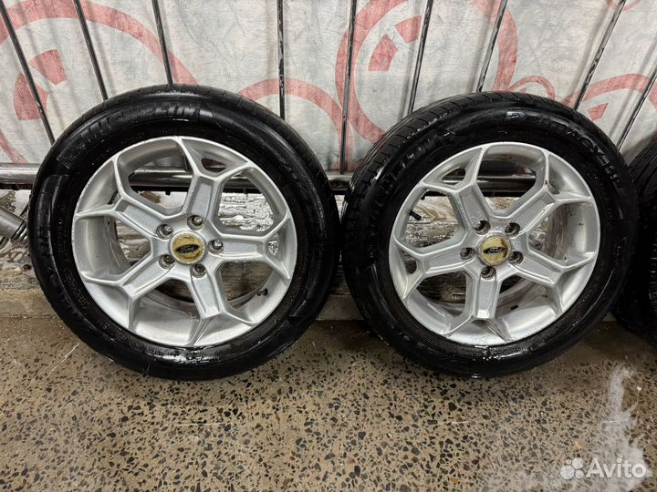Литые диски р 16 5 108 ford с летней резиной