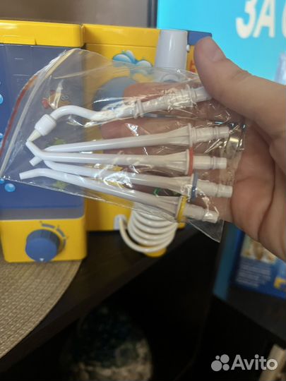 Ирригатор полости рта aquajet LD-A8, желтый