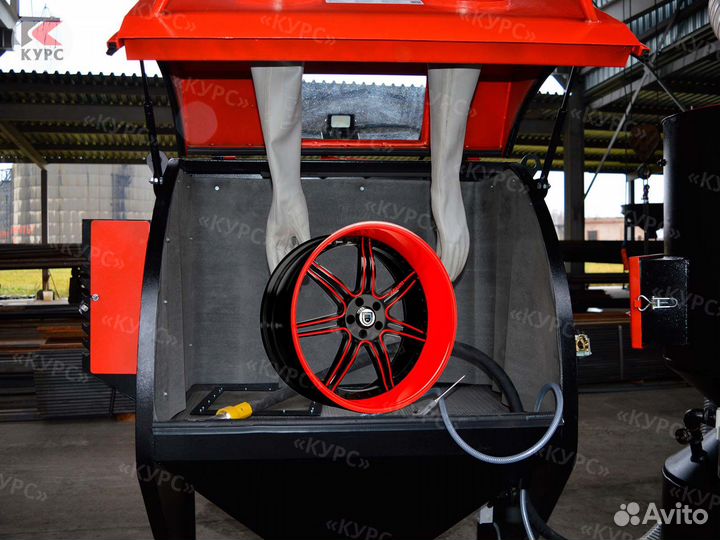 Готовый бизнес: пескоструйная камера для дисков