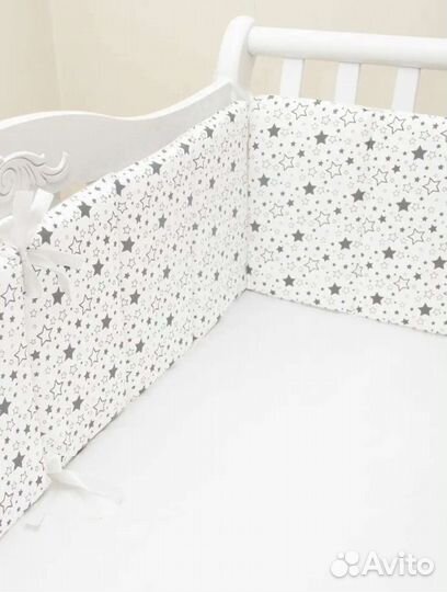 Бортики в детскую кроватку