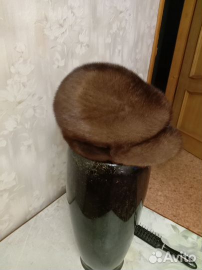 Шапка норковая женская