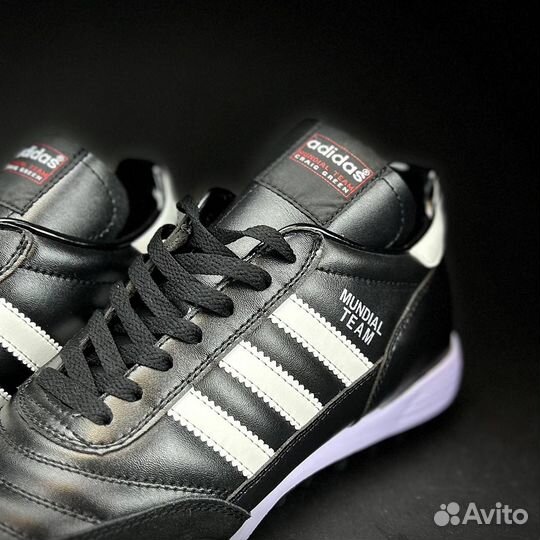 Футбольные сороконожки Adidas Copa Mundial черный