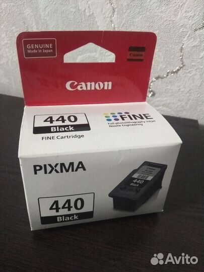 Картридж canon pg-440