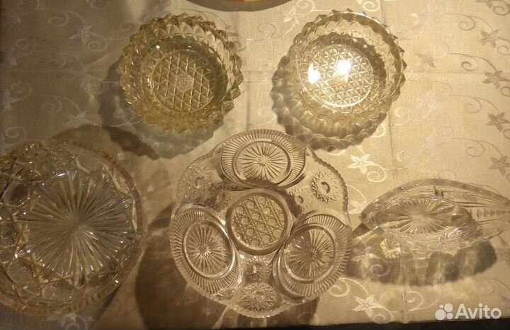 Хрустальная посуда СССР