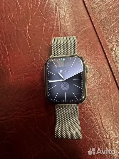 Часы apple watch 7 45 mm stainless steel