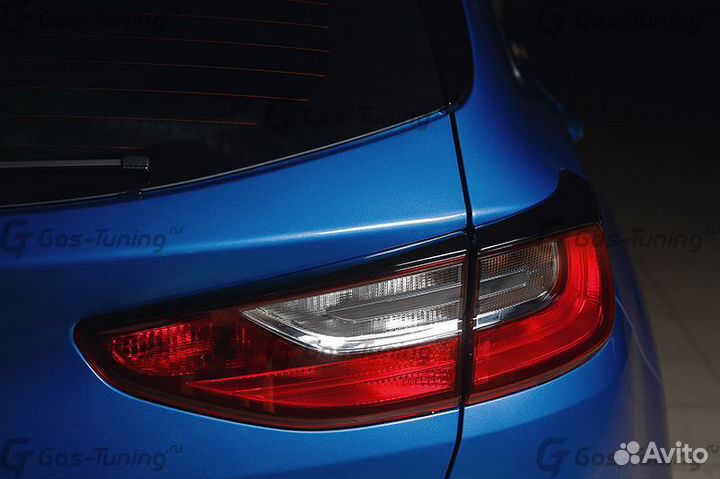 Реснички на задние фонари GT-Line на KIA Ceed CD