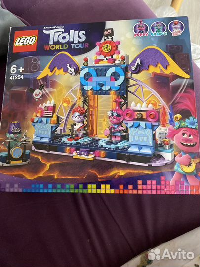 Lego Trolls тролли Концерт в городе Рок-на-Вулкане